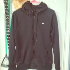 Under armour zip up hoodie